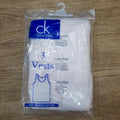 Calvin Klein Premium Combed Cotton Vests - 100% Combed Cotton Tank Top (3-In-1)s