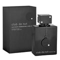 Black Armaf Club De Nuit Intense Man Eau De Parfum black bottle for men perfume and packaging labeled 'club de nuit intense' on a white background