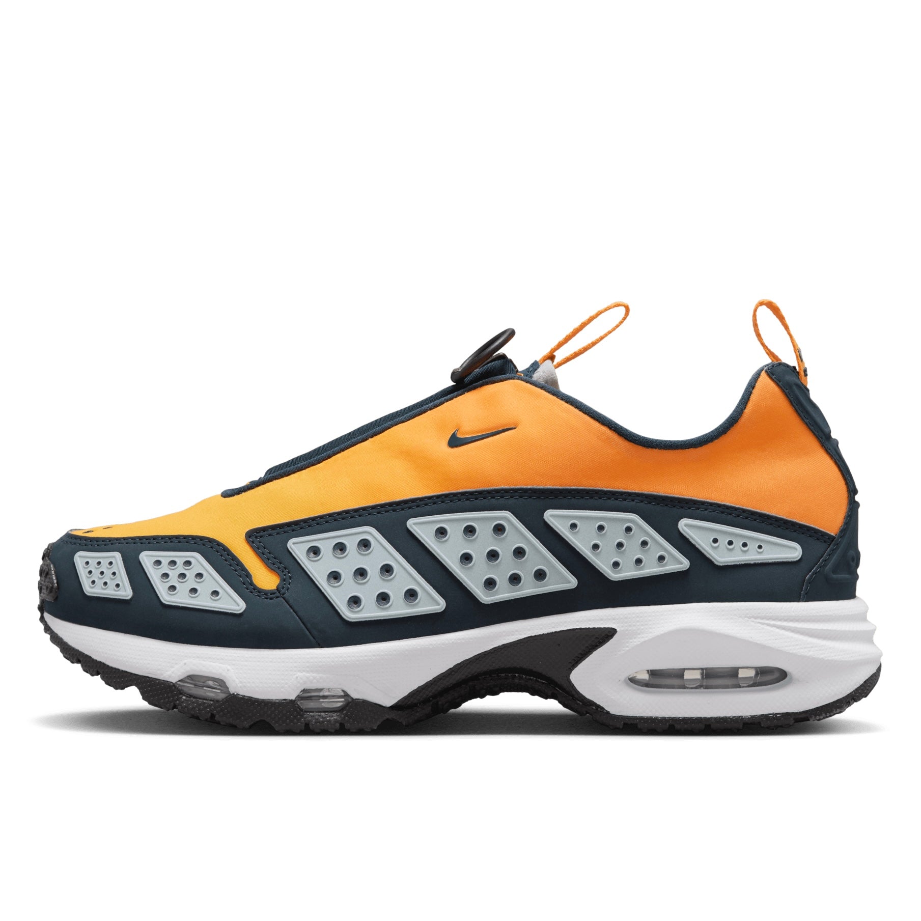 Nike Air Max SNDR Canyon Gold and Deep Ocean