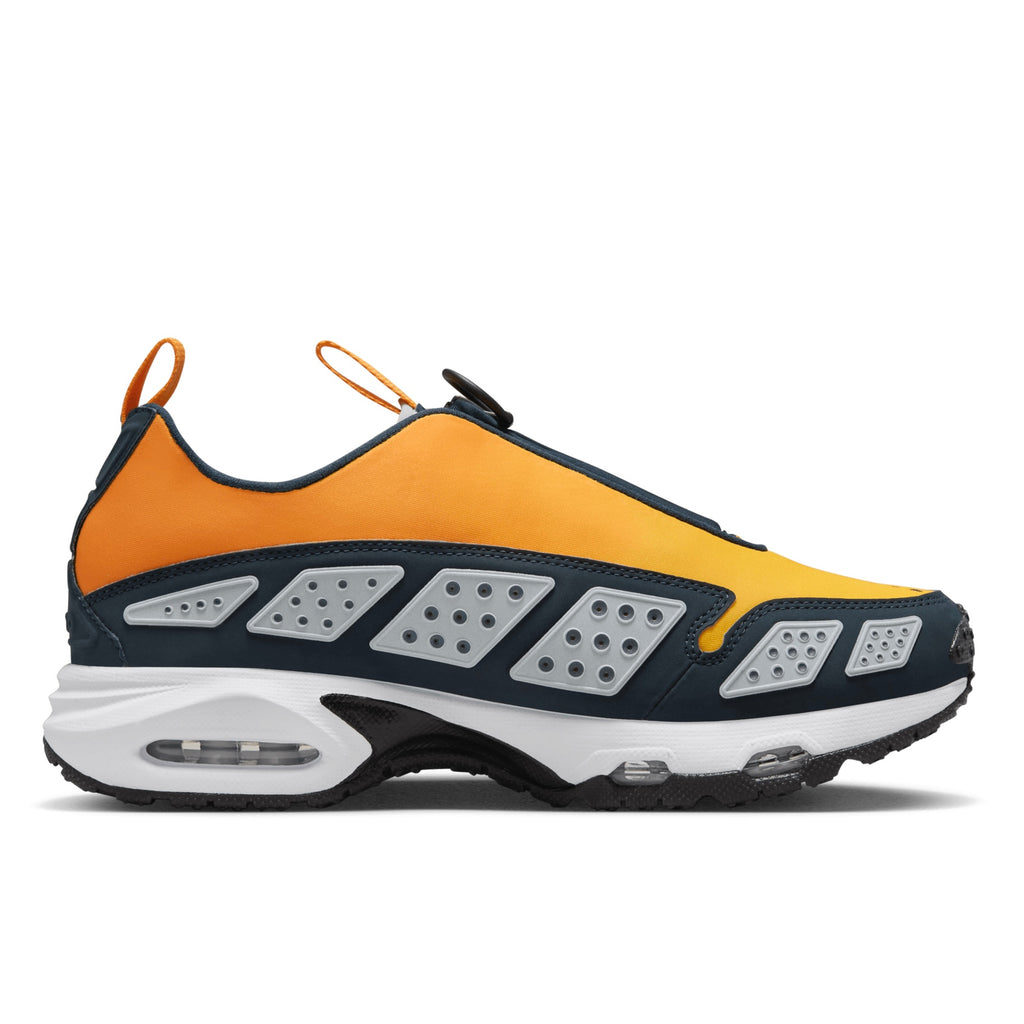 Nike Air Max SNDR Canyon Gold and Deep Ocean