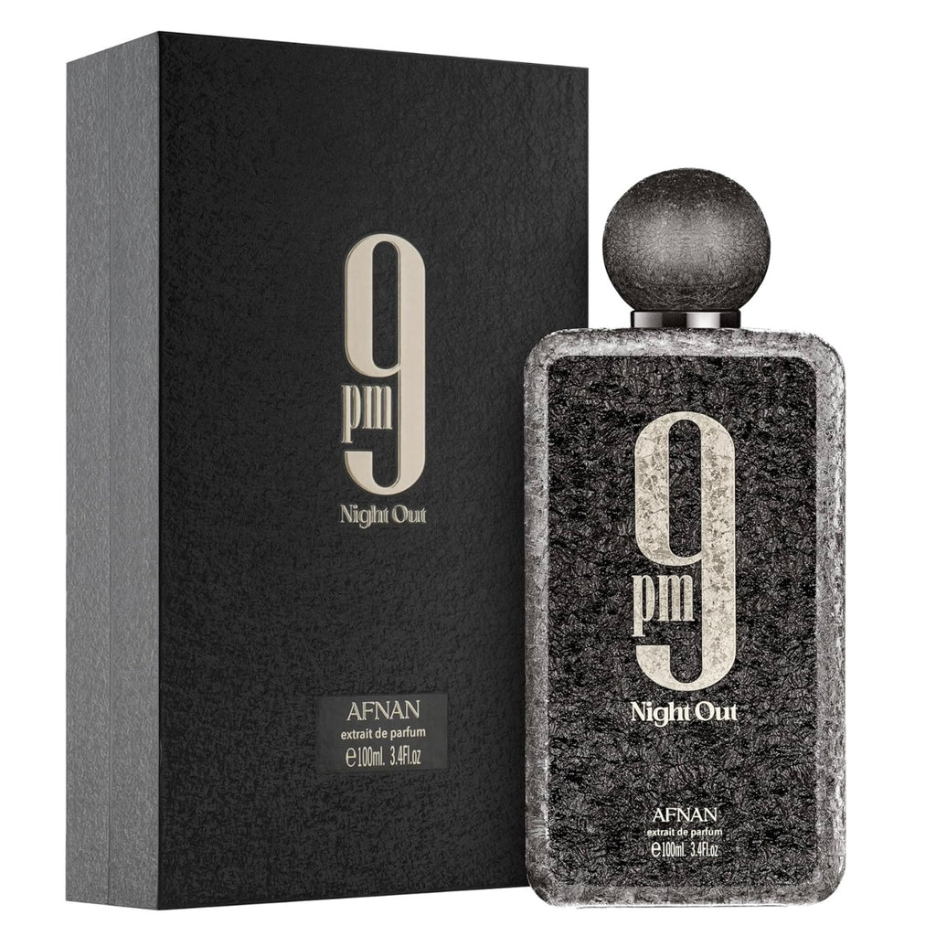 Afnan 9 PM Night Out Unisex Extrait De Parfum (100 ML/ 3.4 FL)