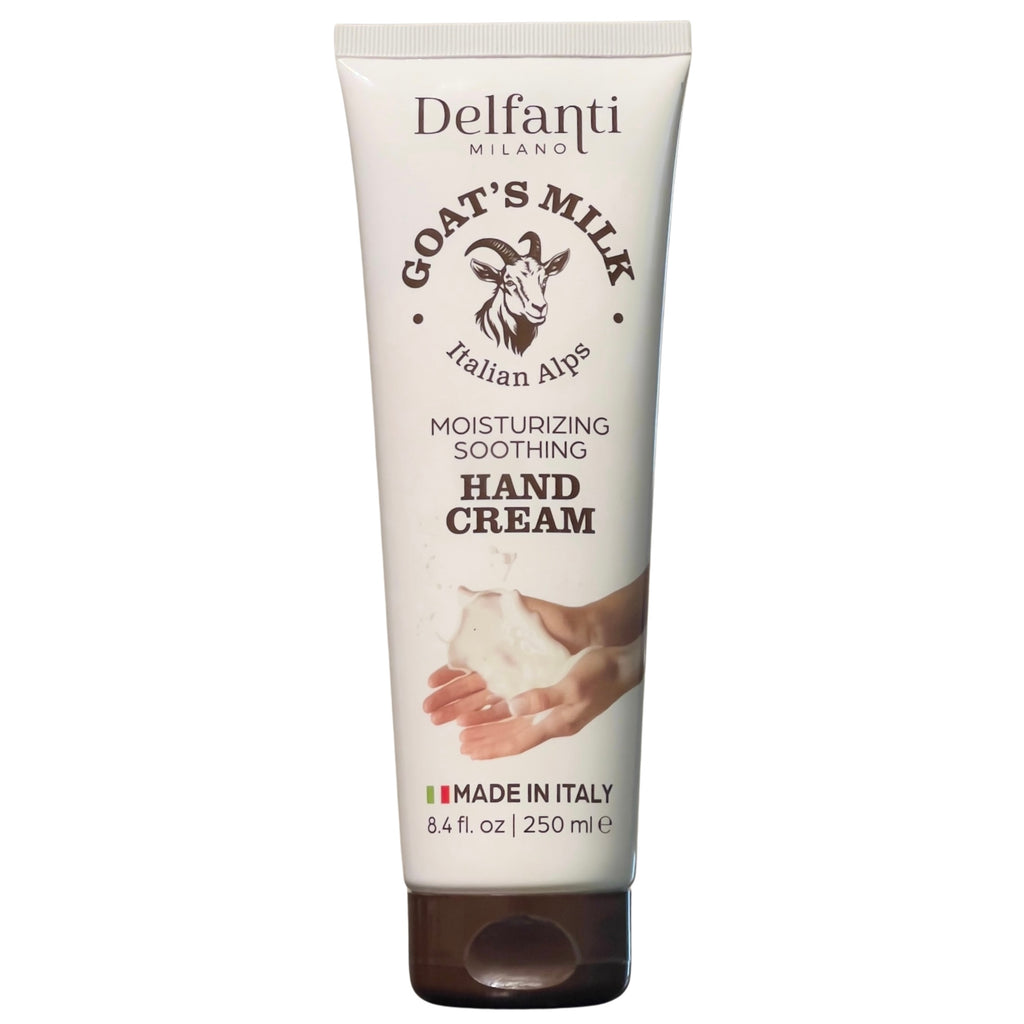 Delfanti Goat's Milk Moisturizing Soothing Hand Cream 8.4 fl. oz | 250mL