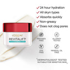 L'Oreal Revitalift Face & Neck Anti-Wrinkle & Firming Moisturizer (48g)